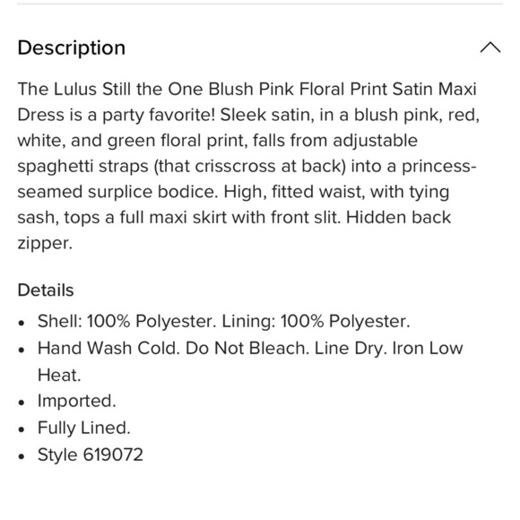 Lulu’s | NWT “Still the One” Floral Maxi Satin Strappy Dress - Picture 11 of 12